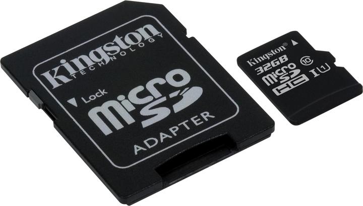 Productafbeelding Kingston Canvas Select Plus (32 GB, microSDHC, U1, UHS-I)