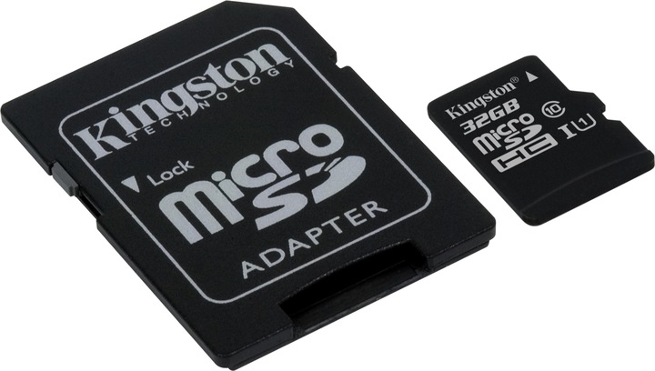 Image du produit Kingston Canvas Select Plus (32 Go, microSDHC, U1, UHS-I)