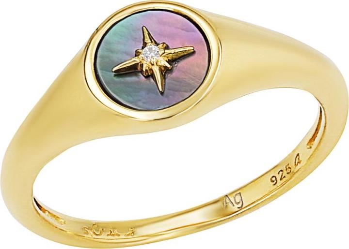 Immagine prodotto S.Oliver Anelli da donna, argento 925, zirconi sintetici. | Stella (56, 925 Argento)