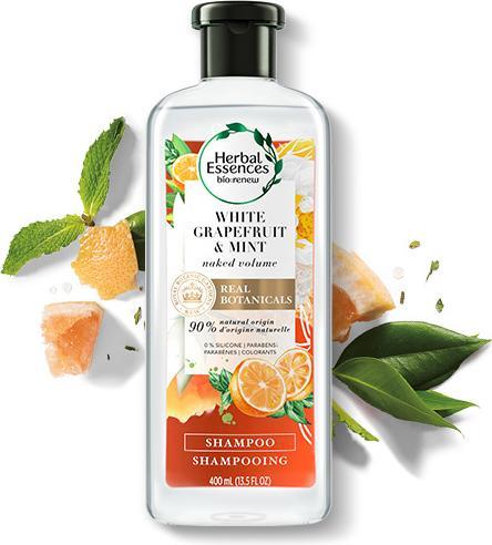 Produktbild Herbal Essences BIO VOLUMEN champú detox 0% 400 ml (400 ml, Flüssiges Shampoo)