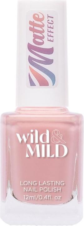 Actual product image Wild & Mild Matte Effect Nail Polish Martini & Me 12ml (Martini & Me, Colour paint)