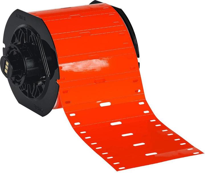 Produktbild Brady B33-75x15-7598-RD Kabelschilder Polyester Rot 75 x 15 mm für BBP33 1000 St. (7.50 cm)