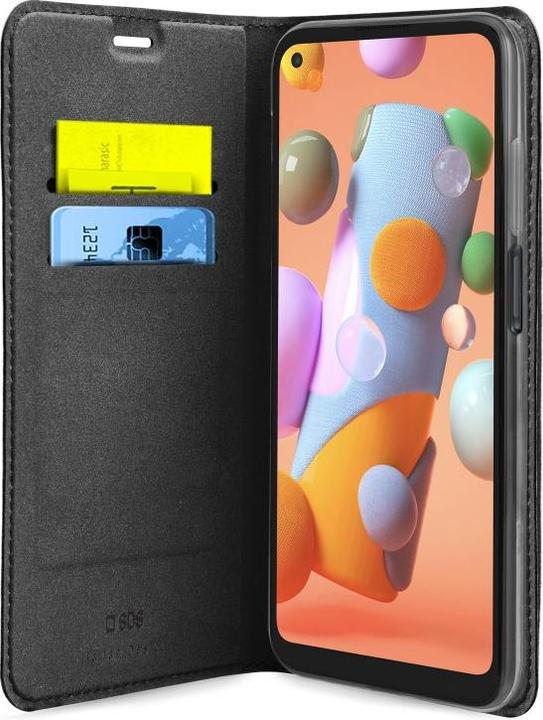 Produktbild SBS Book Wallet Lite Samsung Galaxy A12, schwarz (Samsung Galaxy A12)