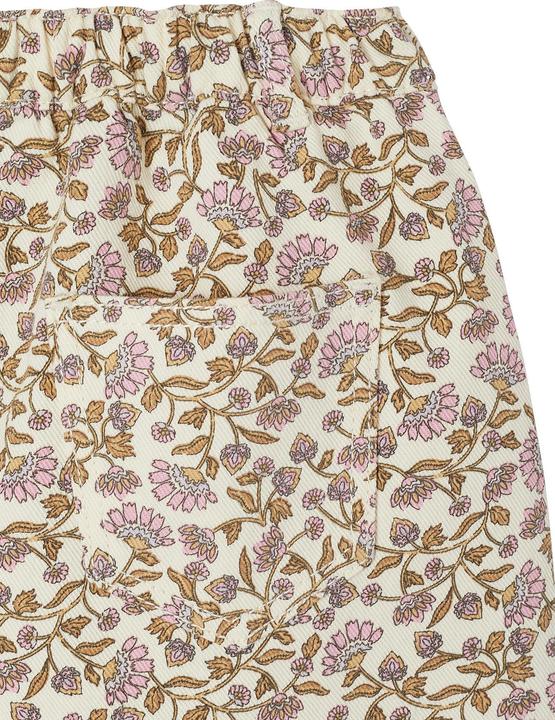 Image du produit Vertbaudet Short fille en serge, taille ajustable (128)