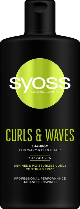 Actual product image Syoss Curls & Waves (Liquid shampoo, 440 ml)
