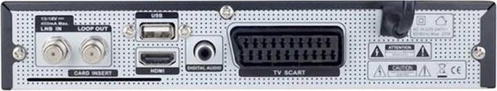 Actual product image Telestar TD 2300 HD+ Receiver (HDMI, USB, 4000 programme memory positions, 4-digit LCD display) used / g (4000 GB, DVB-S2)