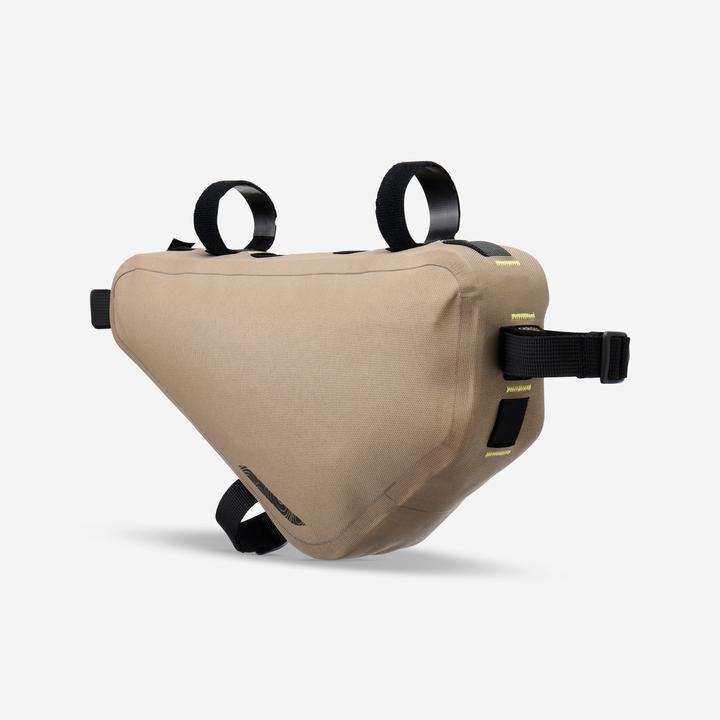 Produktbild Rockrider Fahrradtasche Rahmentasche Bikepacking Half Frame ADVT 900 3 l wasserdicht IPX3 (3 l, Rahmentasche)