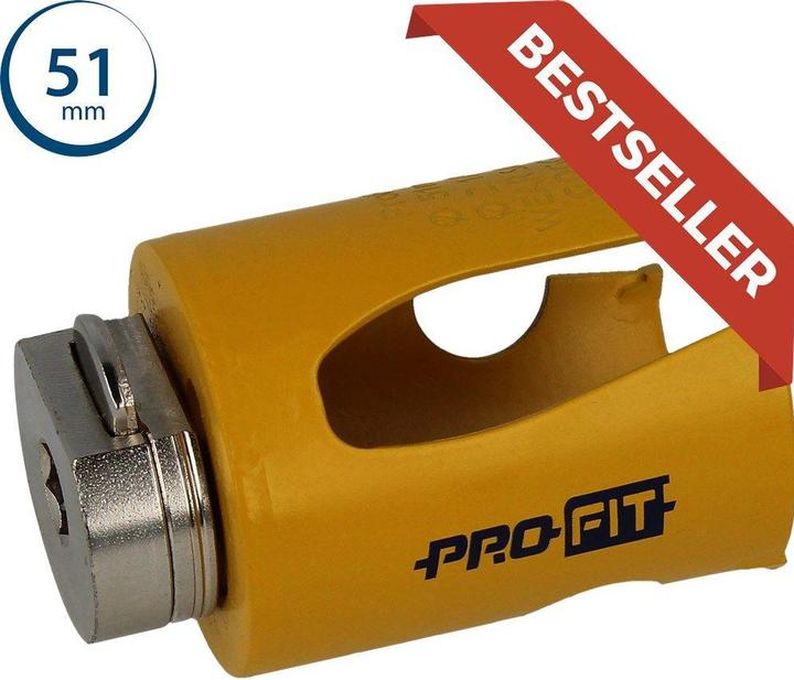 Actual product image Pro Fit HM hole saw ø 51 mm (51 mm)
