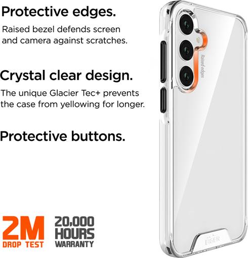 Actual product image Eiger Glacier Case (Samsung Galaxy A55)