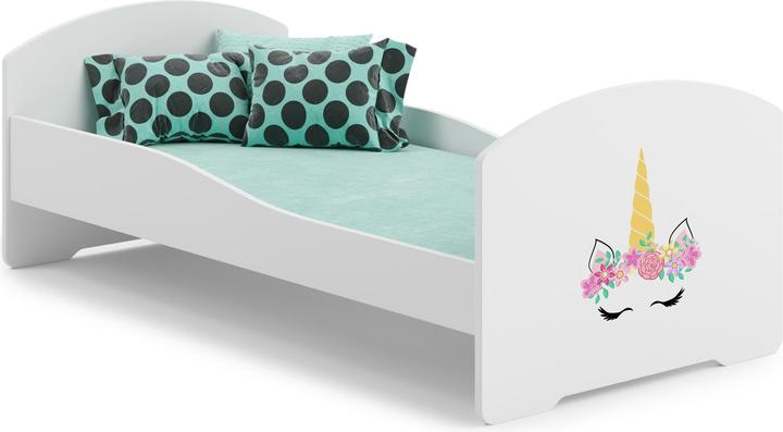 Immagine prodotto ADRK Furniture Letto con materasso PEPE UNICORN 140x70 (140 x 70 cm)