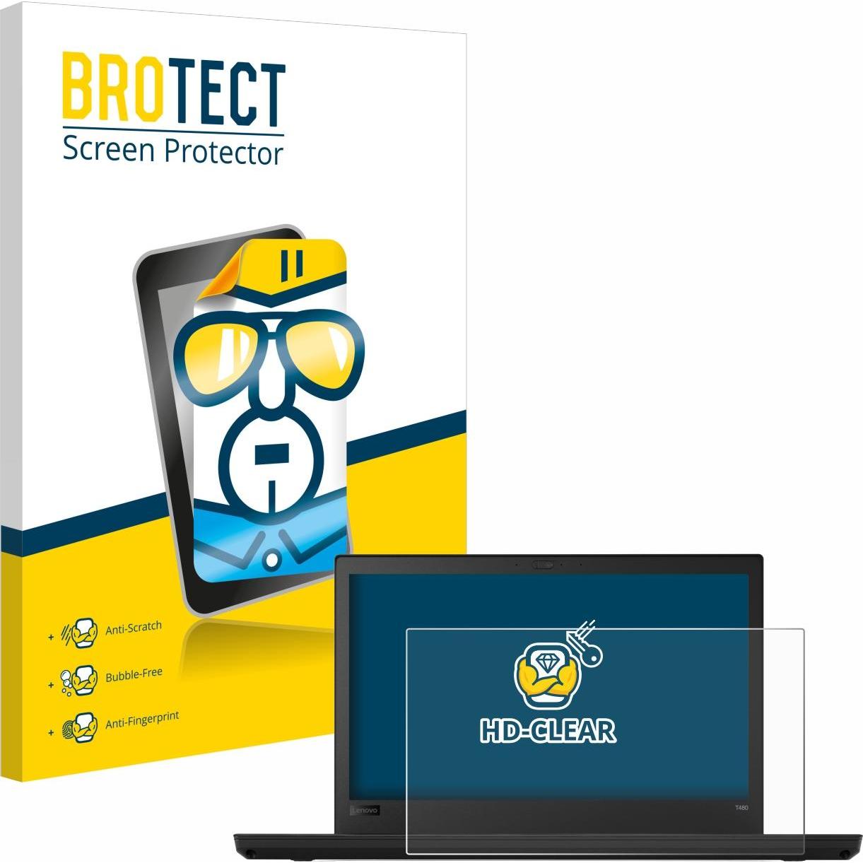BROTECT Schutzfolie Displayschutz Klar (35.60", 16 : 9), Notebook Schutzfolie