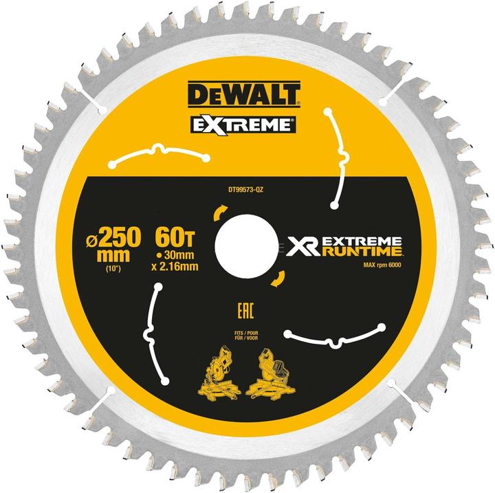 Produktbild DeWalt DT99573 Kreissägeblatt (e)