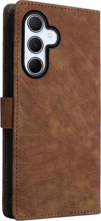 Actual product image Cover-Discount Galaxy A56 5G - Ledertasche mit RFID Blocker (Samsung Galaxy A56)