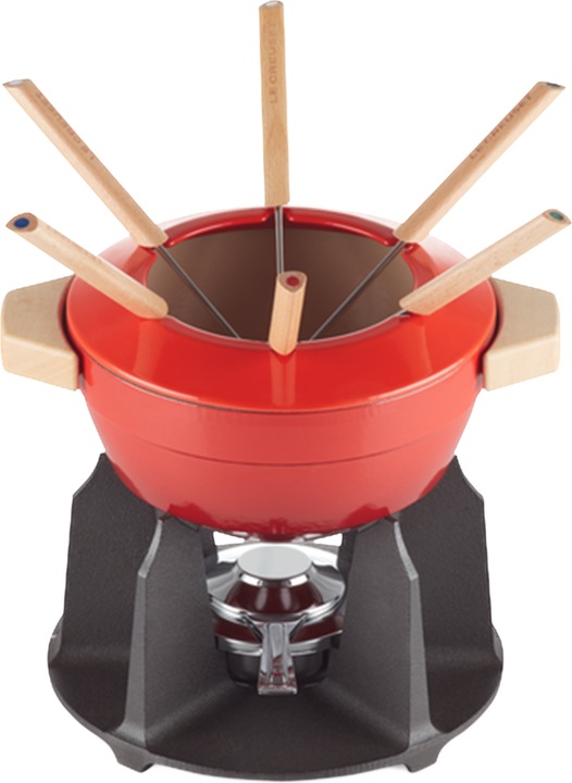 Actual product image Le Creuset Fondue set (Cheese fondue, Fondue Bourguignonne, Chinoise Fondue)