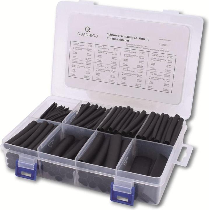 Produktbild Quadrios Premium-Schrumpfschlauch-Set, - 350 tlg (100x)