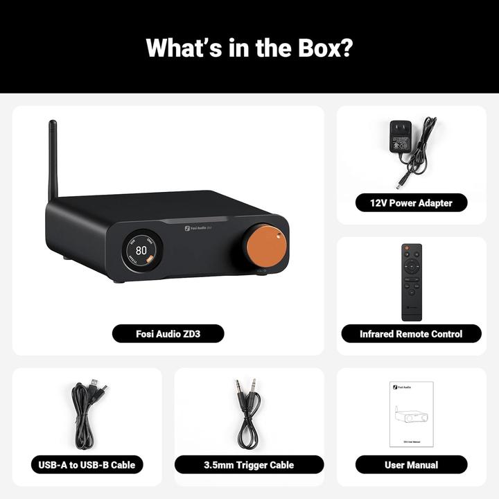 Produktbild Fosi Audio ZD3 (DA Wandler)