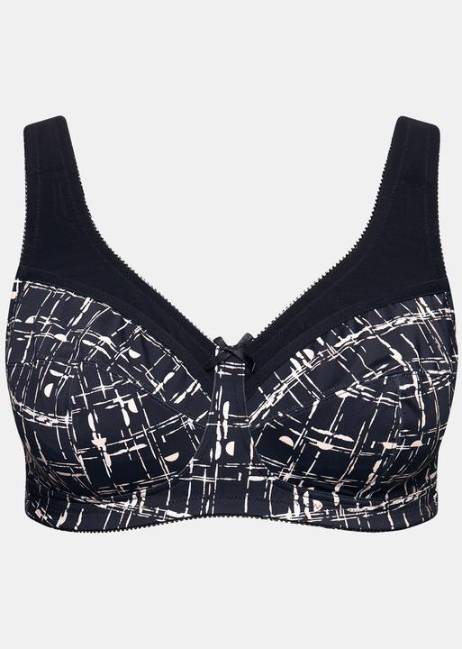 Actual product image Ulla Popken Abstract Harmony Relief Bra (85 E)