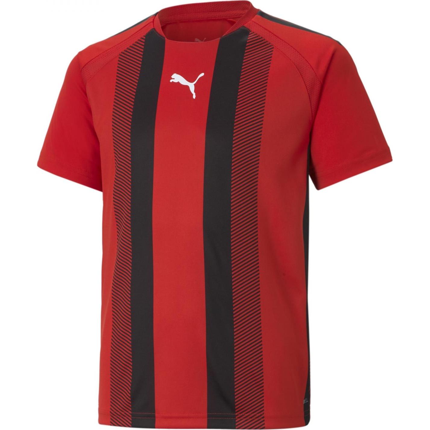 Thumbnail - Puma, Herren, Sportshirt, teamLIGA Striped Jersey Jr-704927 (116), Gelb, 116