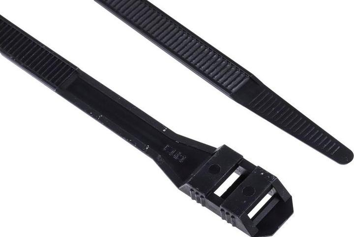 Immagine prodotto RS PRO Fascetta in nylon nero 360x9mm (Fascette in plastica, 360 mm, 100 pz.)