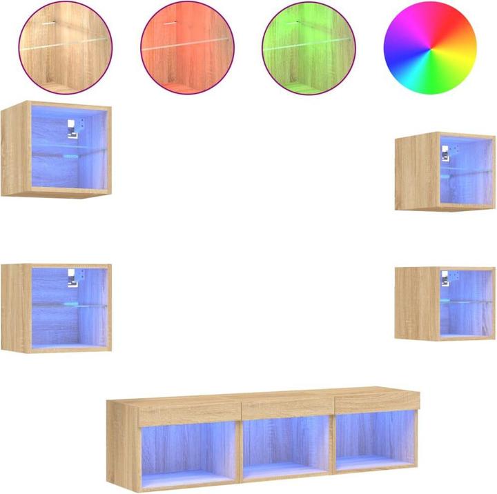 Produktbild vidaXL Wohnwand