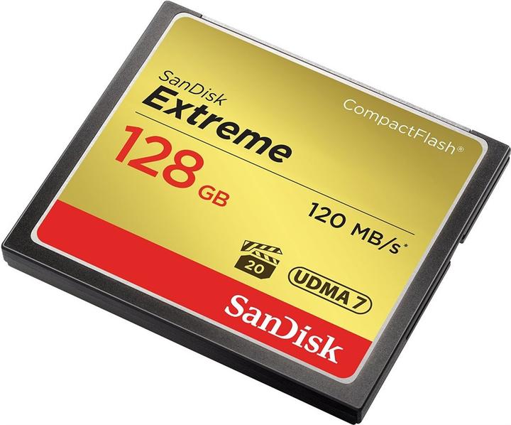 Produktbild SANDISK Extreme Compact Flash, 800x (128 GB, CF)