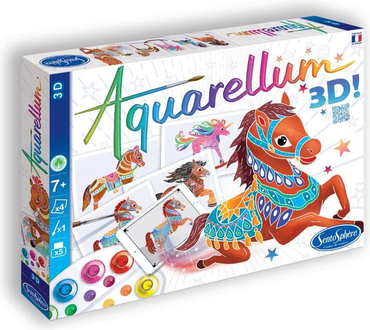 Produktbild Sentosphere Aquarellum Live 3D Pferde