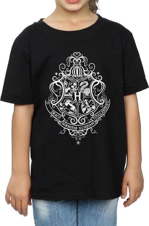 Produktbild Hogwarts Draco Dormiens Crest TShirt Mädchen (116)