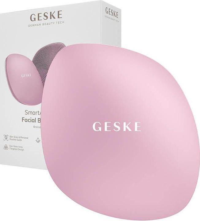 Actual product image Konjac Sponge Szczoteczka do czyszczenia twarzy 4w1 Geske z Aplikacją (różowy)
