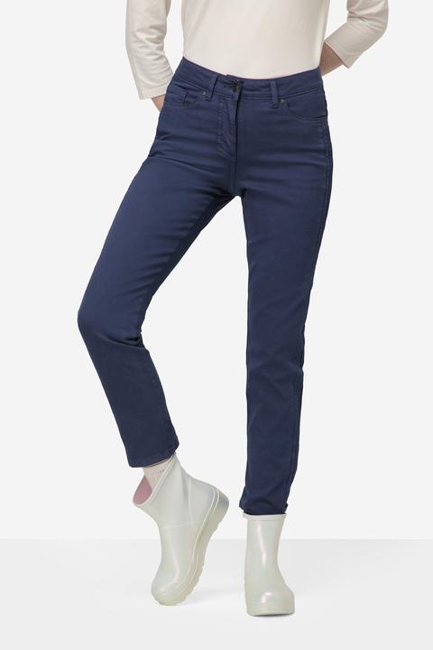 Produktbild Laurasøn Jeans Tina, gerade Passform, seitliche Zierfalten, 5-Pocket (40)
