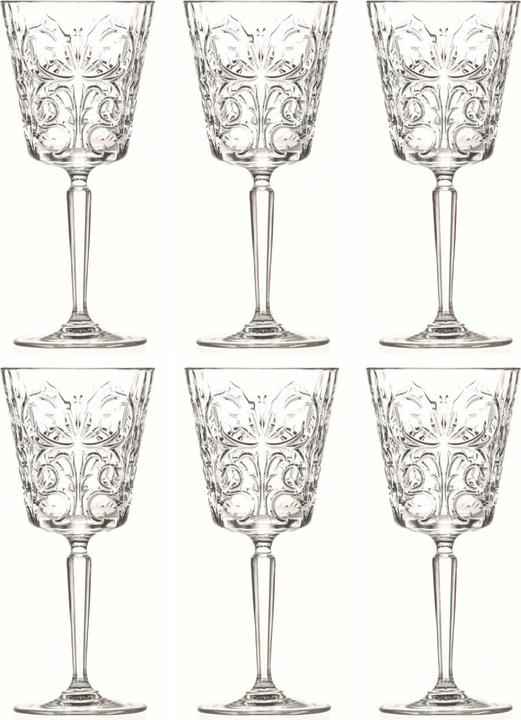 Actual product image Rcr Tattoo Goblet (29 cl, 6 Glasses, Wine glasses set)