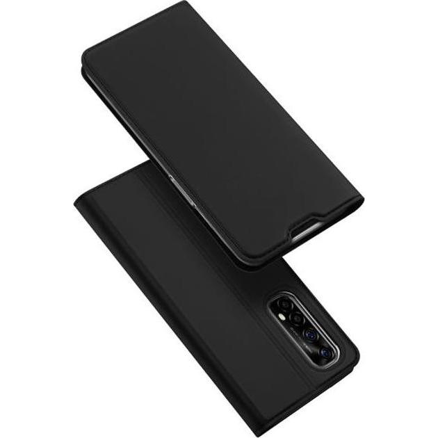 Thumbnail - Dux Ducis Skin Pro Series Bookcover (Realme 7), Smartphone Hülle, Schwarz
