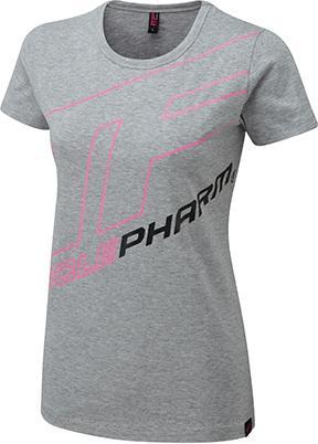Actual product image MP Womens Outline Logo Tee Grey (XS)