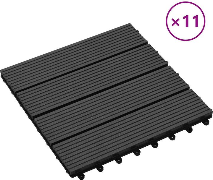 Produktbild vidaXL Terrassenfliese (11x, 30 x 30 cm)