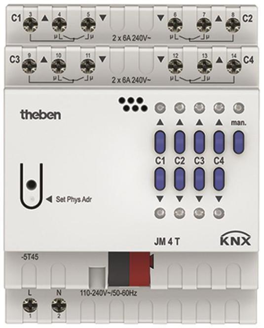 Immagine prodotto Theben Jm 4 T Knx (Attuatore di riscaldamento)