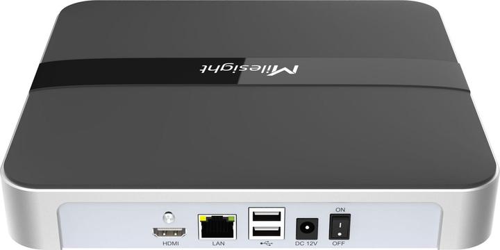 Immagine prodotto Milesight Mini NVR 1000 argento 4K H.265 a 8 canali MS-N1008-UC-S (Videoregistratore di rete (NVR))