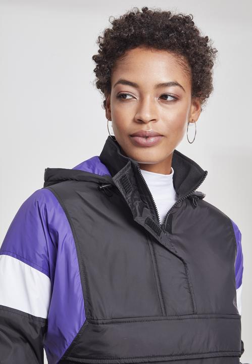 Actual product image Urban Classics Ladies 3-Tone Padded Pull Over Jacket (S)