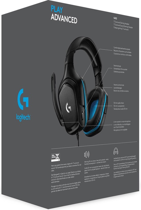 Produktbild Logitech G G432 (Kabelgebunden)