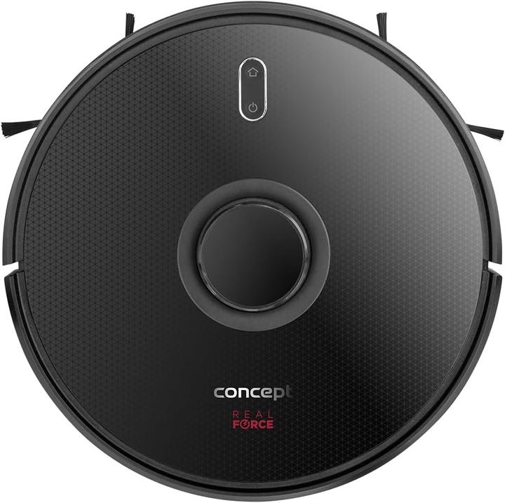 Concept - robotstofzuiger en -mop, oplaadstation (4000 Pa, Wischpads (rotierend))