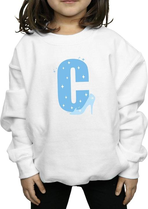 Produktbild Disney Alphabet C Is For Cinderella Sweatshirt Mädchen (140, 146)