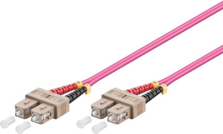 Productafbeelding MicroConnect FIB222003-4 3m SC/UPC SC/UPC paarse glasvezelkabel (3 m)