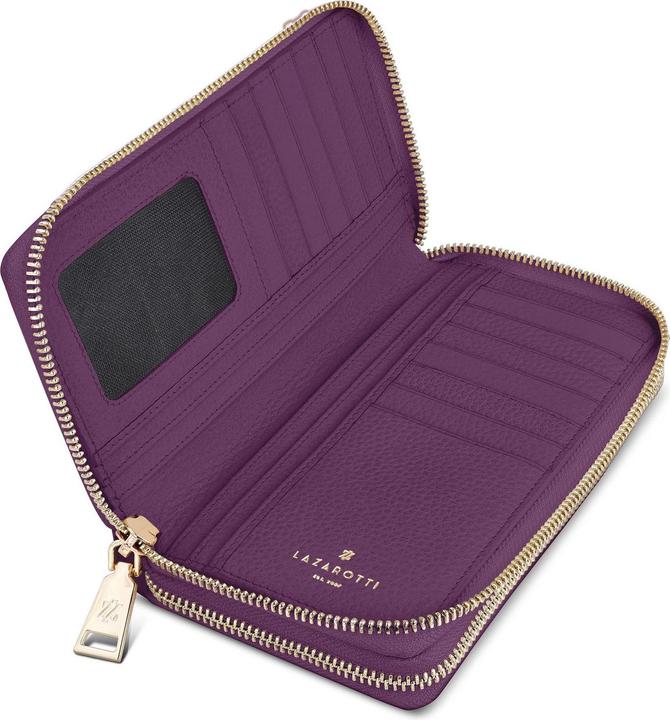 Actual product image Lazarotti Bologna Leather Geldbörse RFID Schutz Leder 20 cm