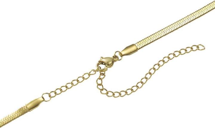 Produktbild Bijouteria Halskette (Edelstahl, PVD Beschichtung (goldfarbig), 37 cm)
