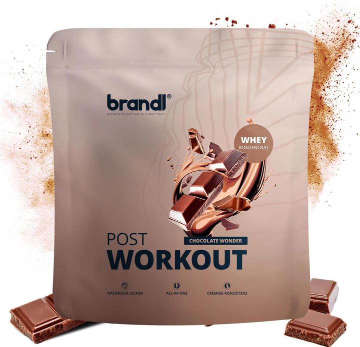 Image du produit Brandl Pulver Post Workout 2.0 Whey Vanille 1000 g (Chocolat, 1 x, 1000 g)