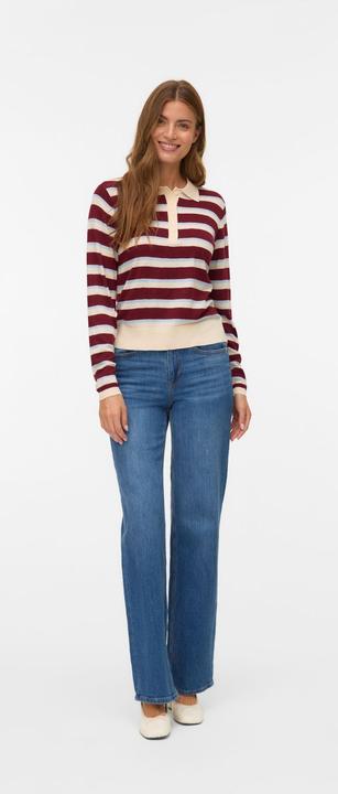 Actual product image Vero Moda AWSIKITA Gestricktes Poloshirt Polo (XL)