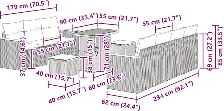 Produktbild vidaXL Crew