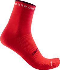Actual product image Castelli Rosso Corsa W 11 Sock (L/XL)