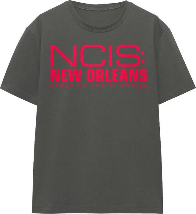 Actual product image NCIS: New Orleans Unisex Adult Logo T-Shirt (L)