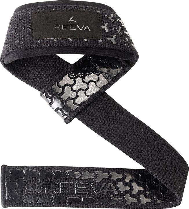 Actual product image Reeva lifting strap with padding ultra grip