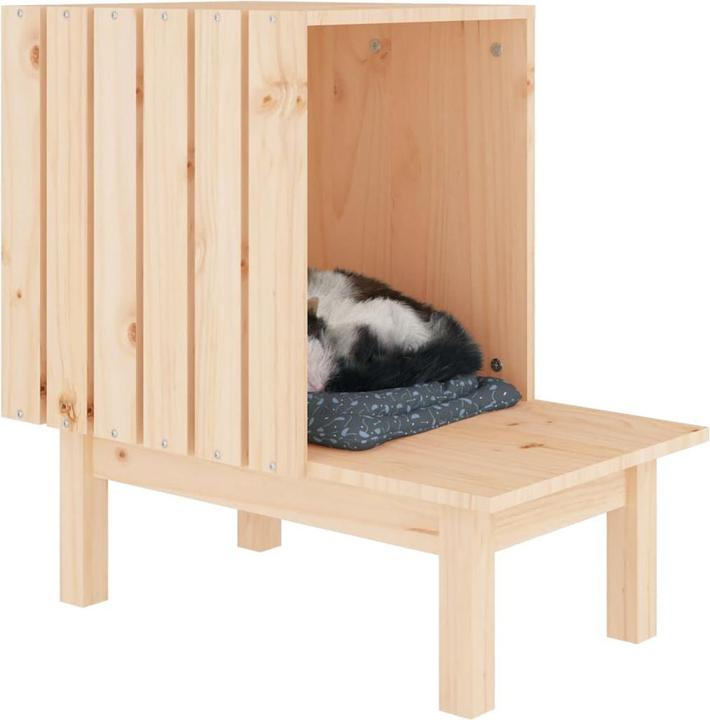 Image du produit vidaXL Katzenhaus (60 cm, Nature)