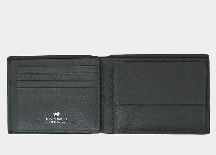 Produktbild Braun Büffel Theo Geldbörse RFID Schutz Leder 12 cm